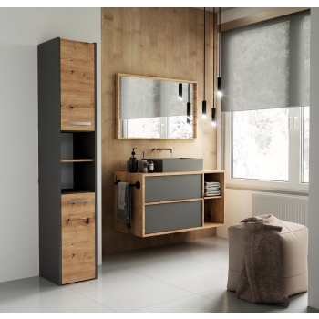 Słupek łazienkowy Sara S30 ANTRACYT ARTISAN