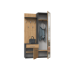 Garderoba Duo DUO ANTRACYT ARTISAN