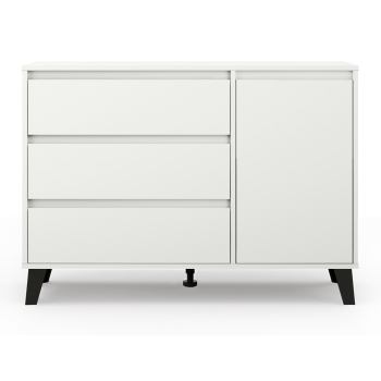 Komoda Scandi 1D3S BIAŁY