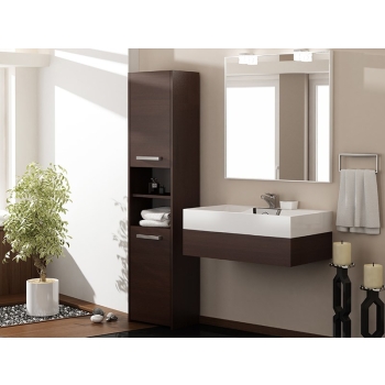 Słupek łazienkowy Sara S40 WENGE