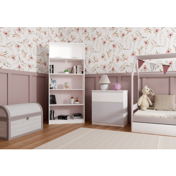 Komoda Malwa M3 ARTESO PINK Różowy