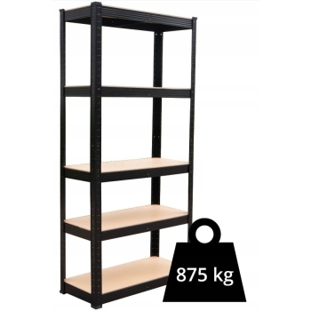Regał Magazynowe P9040 CZARNY