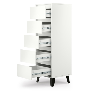 Komoda Scandi 5S BIAŁY