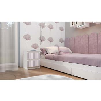 Szafka nocna Malwa M2 ARTESO PINK / Różowy