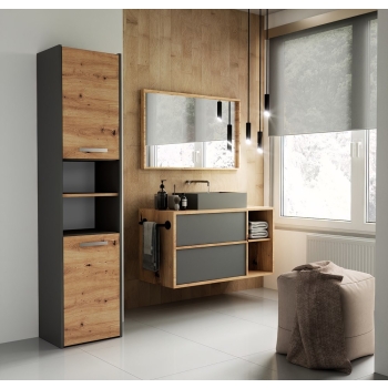 Słupek łazienkowy Sara S40 ANTRACYT ARTISAN