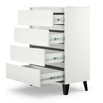 Komoda Scandi 4S BIAŁY