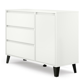 Komoda Scandi 1D3S BIAŁY