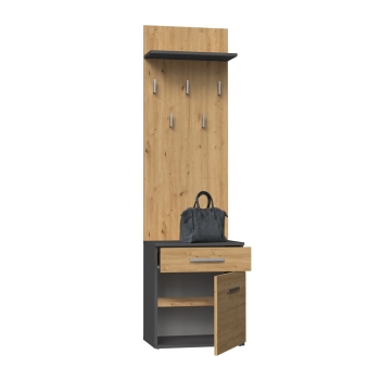 Wieszak Duo DUO ANTRACYT ARTISAN