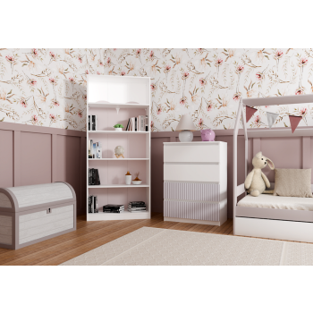 Komoda Malwa M4 ARTESO PINK Różowy