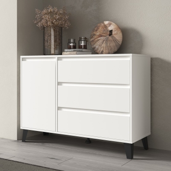 Komoda Scandi 1D3S BIAŁY