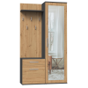 Garderoba Duo DUO ANTRACYT ARTISAN